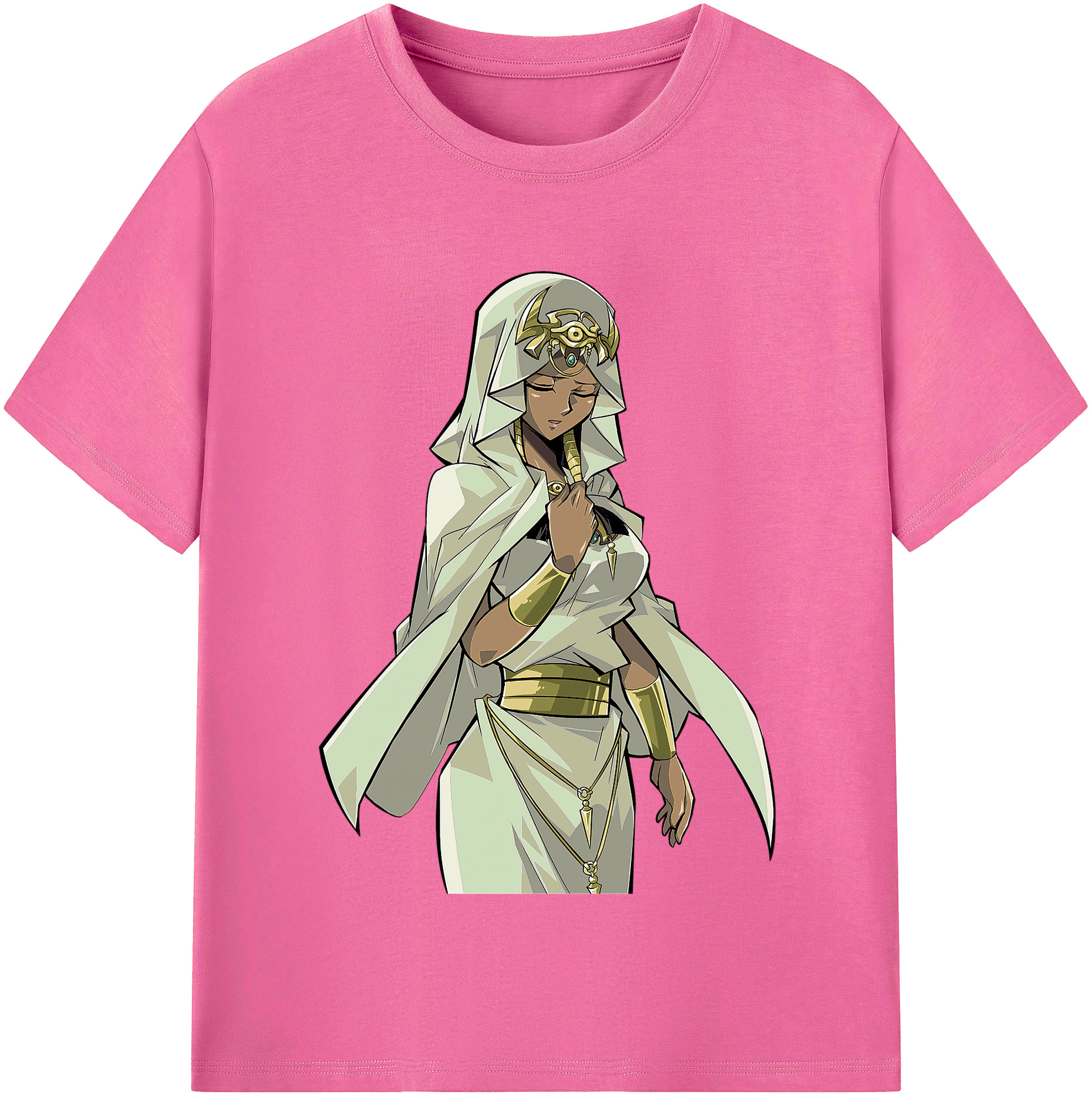 （画像用） 遊☆戯☆王 Yu-Gi-Oh! レディースカジュアルプリントTシャツ（綿100％）